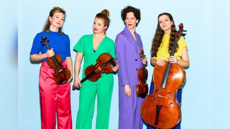 Spetterend Ragazze Quartet vertolkt Sibelius — muziek in Baarn