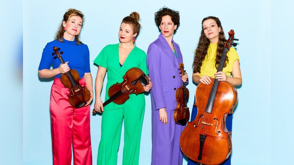 Spetterend Ragazze Quartet vertolkt Sibelius in Baarn